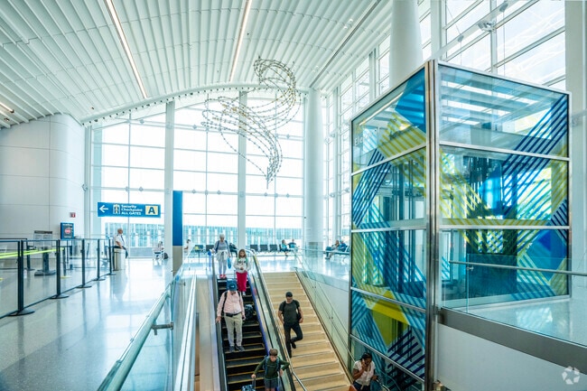 Northlake residents can travel near and far with their close proximity to the Charlotte airport.