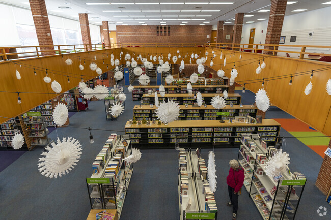 Grace A. Dow Memorial Library in Midland inspires lifelong learning by connecting people.