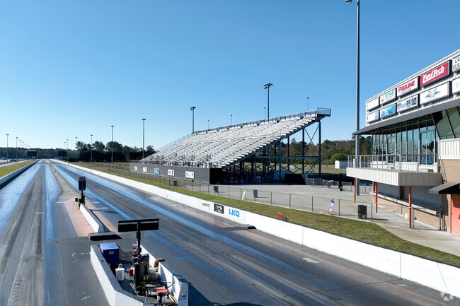 The drag races at GaLot Motor Speedway is a huge attraction nearby to Ingrams.