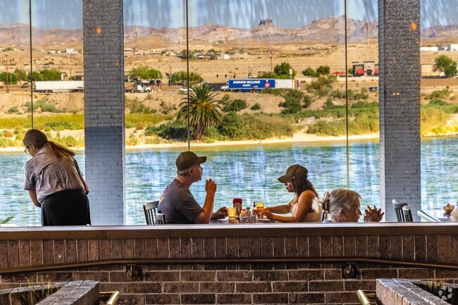 The Riverview Restaurant in Riverside Casino offers diners a view of the Colorado Riv