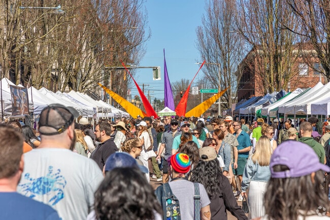 The Ballard Farmers Market is teeming with activity throughout the year and a must visit.