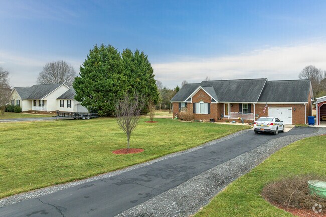 Homes in Ritters Lake generally sit on one acre or more.