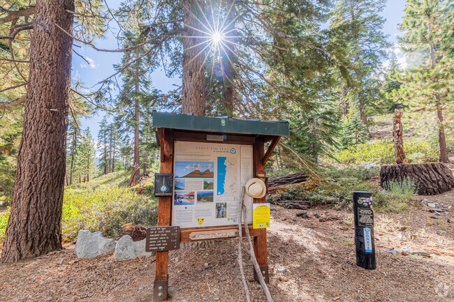 Castle Rock Trailhead leads to some of the best views of Lake Tahoe.