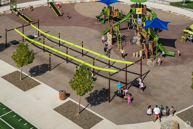 Kids will love the new zipline at Discovery Park in Southeast Meridian.