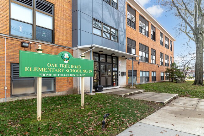 Oak Tree Road Elementary School is known for its warm and welcoming atmosphere.