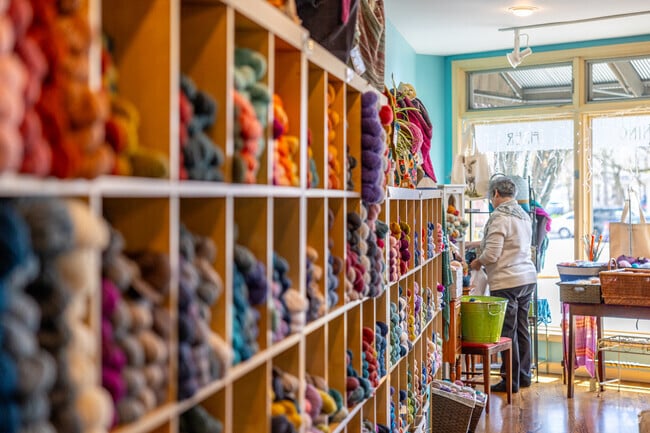 Quilting and embroidery enthusiasts of Emmaus can find their supplies at Conversational Threads.