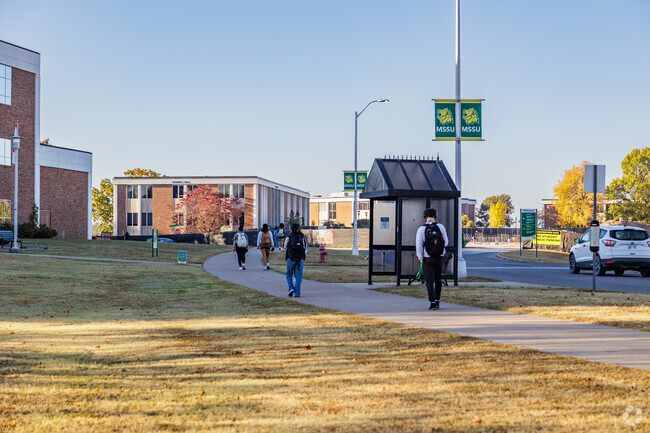 Missouri State Southern University is located adjacent to the College Skyline neighborhood.