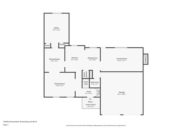 1328 Brownswood Dr, Brownsburg, IN 46112 - photo 2