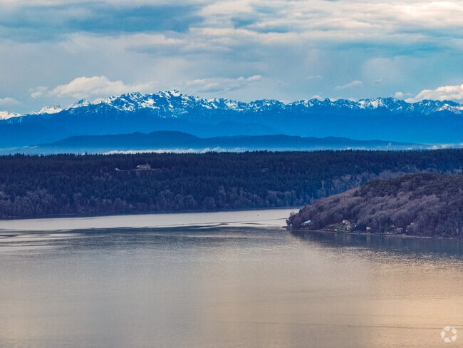 Million dollar homes with million dollar views from NE Tacoma.
