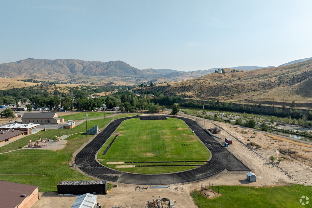 Athletic fields at Horseshoe Bend High School.