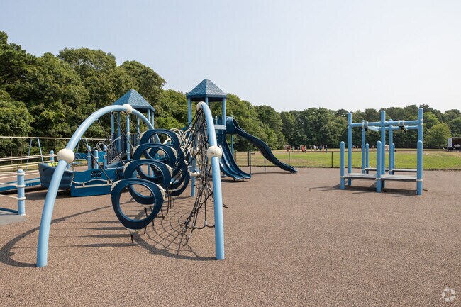 Eddy Elementary School in Brewster offers students a massive play structure.