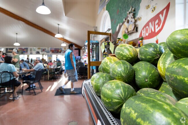 Locals of Salt Creek can find fresh, locally grown ingredients at the nearby Milberger Farm.