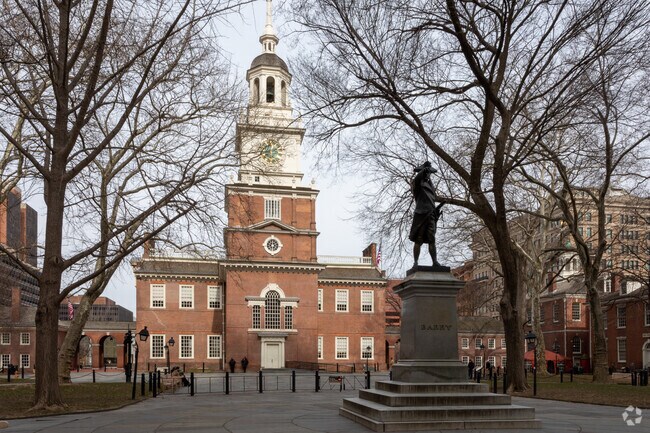 Independence Hall in Old City was home to debates on the Declaration of Independence.