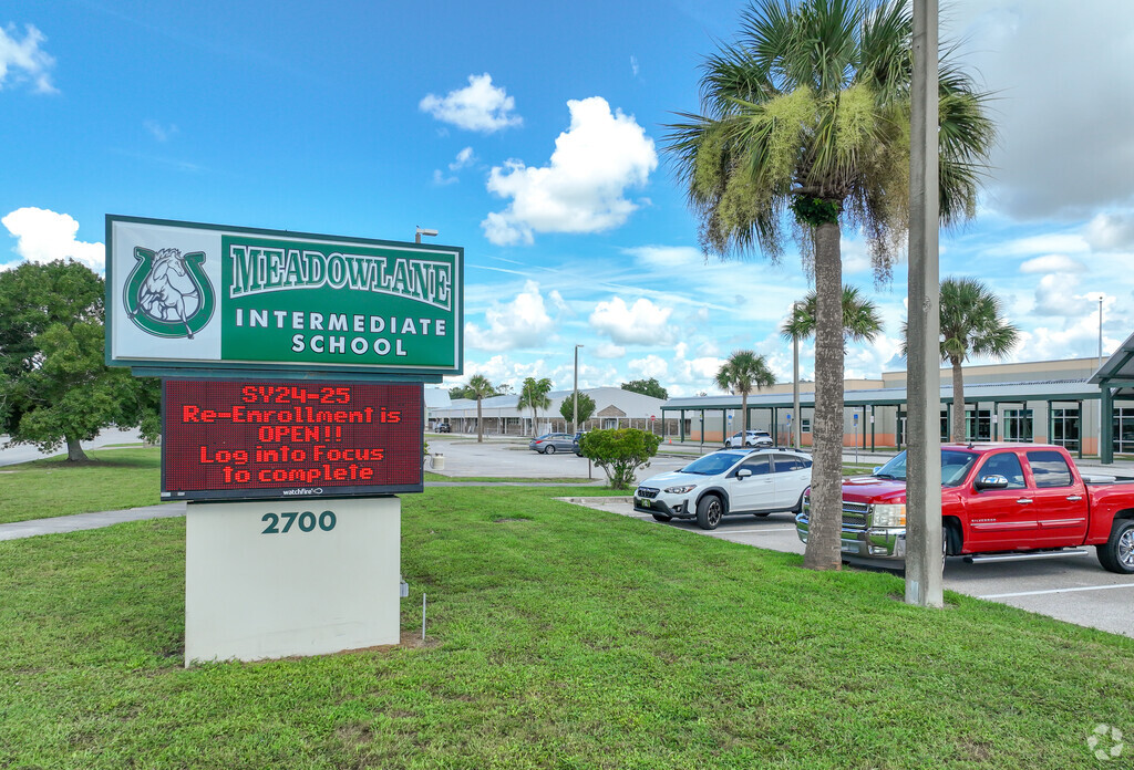Meadowlane Intermediate Elementary School is located at 2700 Wingate Blvd, West Melbourne, FL.