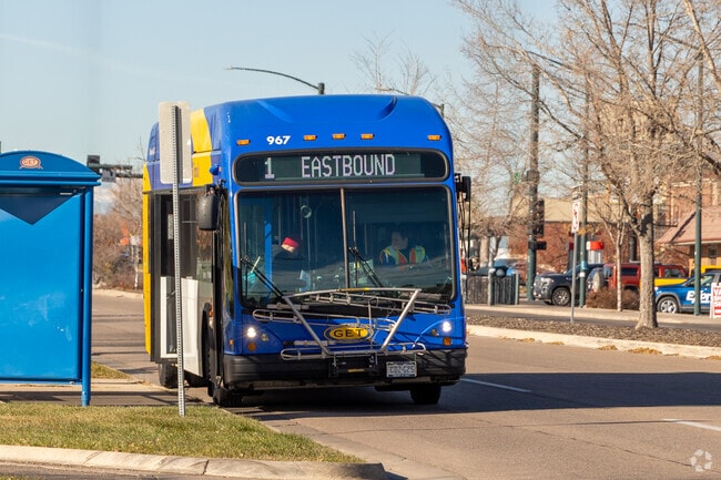 Fort Collins has a robust transportation system, including buses, bike trails, and paths.