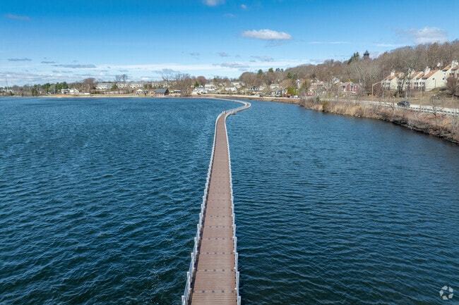 Take a calming stroll down the Williams Lake Boardwalk in French Hill.