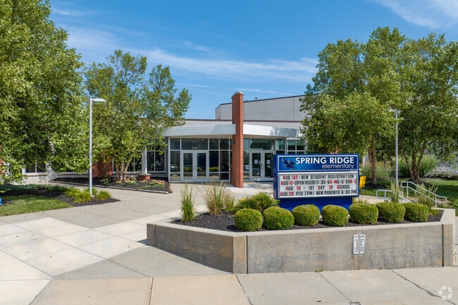 Spring Ridge Elementary near The Ridges boasts exceptional test scores and excellent teachers.