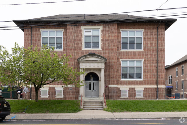 The main entrance of Clifton School #11 in the Lakeview section of Clifton.
