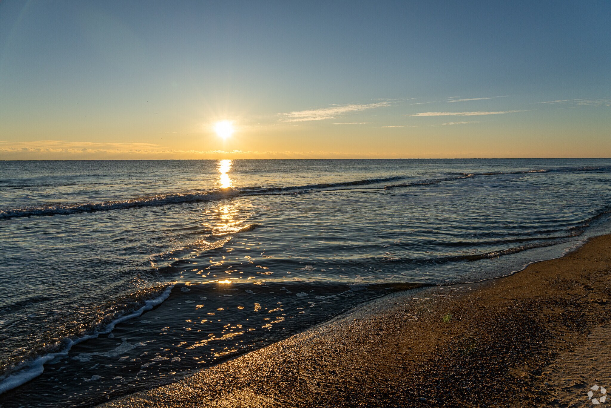 The sun comes up on another day at Bethany Beach just a short way from Ocean View.