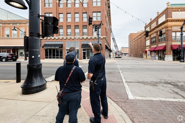 Belleville Fire Department is busy running drills and doing building inspections.