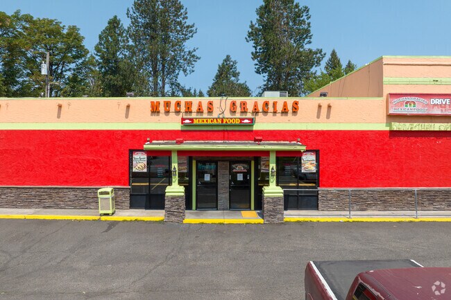 Muchas Gracias on NE 117th Ave serves tacos and burritos near Fircrest.