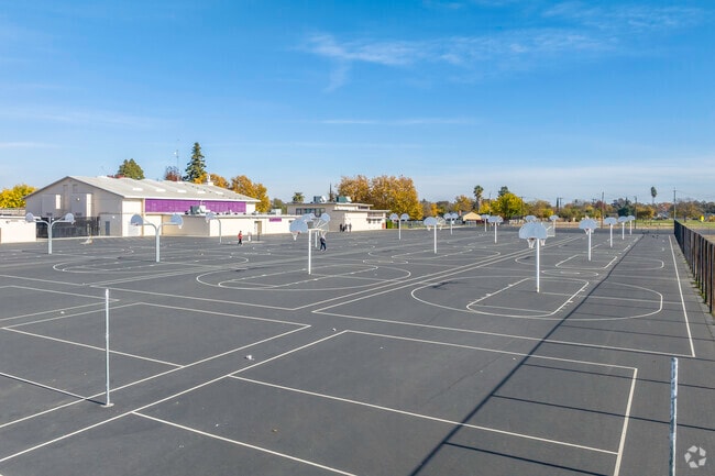 Students take advantage of sports opportunities at Martin Luther King Jr. Technology Academy.