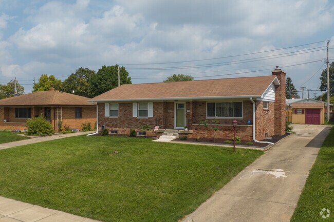 Brick ranch-style homes are common in Eastside.