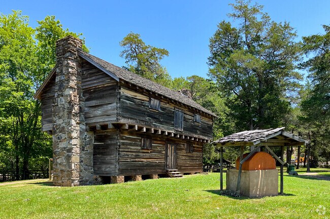 Cardon Settlement Park is a National Register of Historic Places Include the Blockhouse.