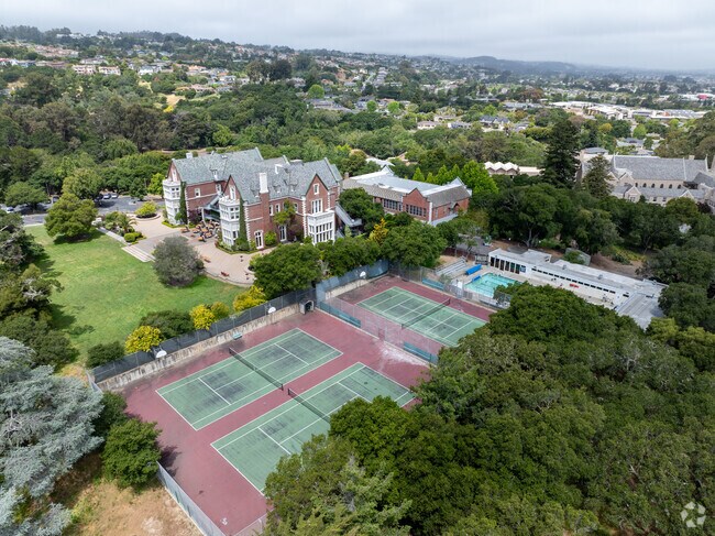 Strong athletics programs at Mercy High School.