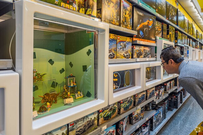 The Lego store in the Mall of America has a large selection of creations for all ages.