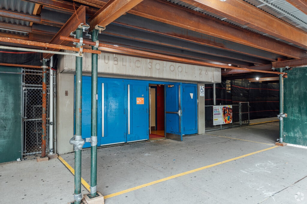 PS 126 neighbors the Alfred E Smith Playground on Catherine St.