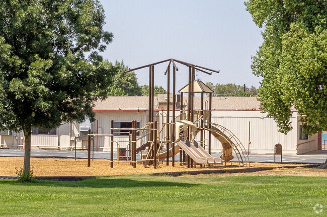 The playground at Henry Miller Elementary School in Los Banos.