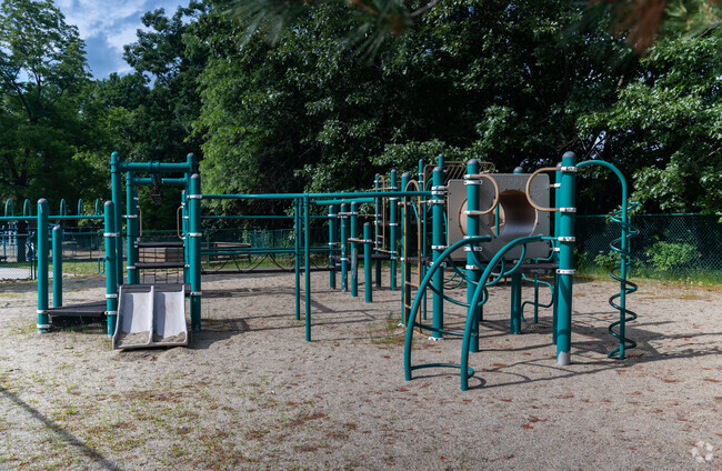 Clearway High School has a playground that children can use during recess.