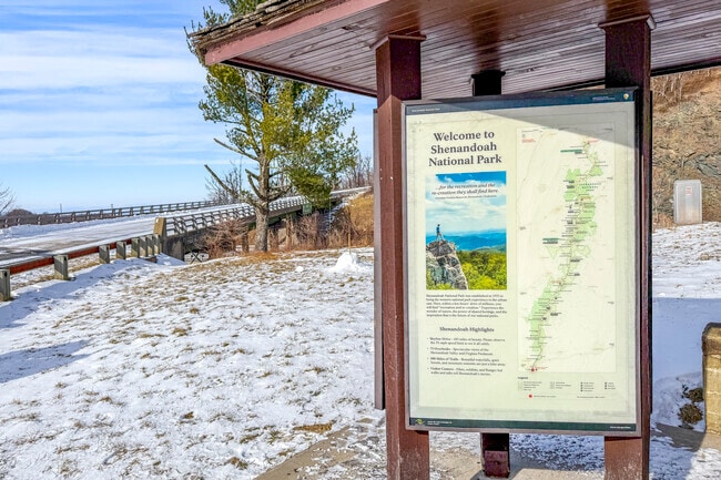 The Southern tip of Shenandoah is easily accessible to Crozet residents.