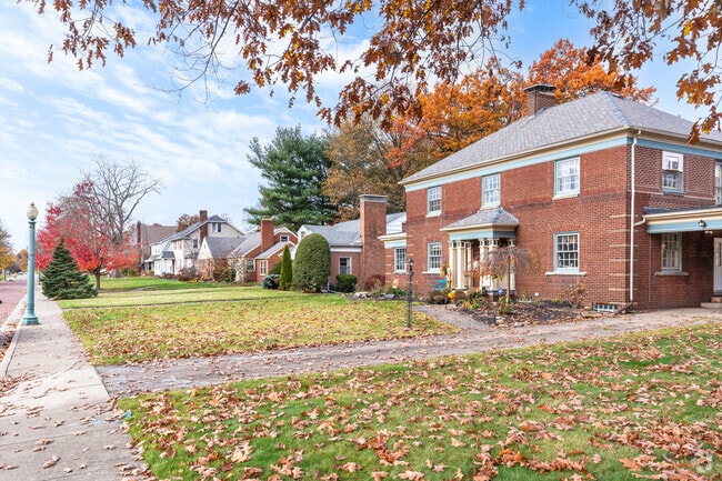Beautiful brick and other masonry homes can be found throughout the Vassar Park neighborhood.