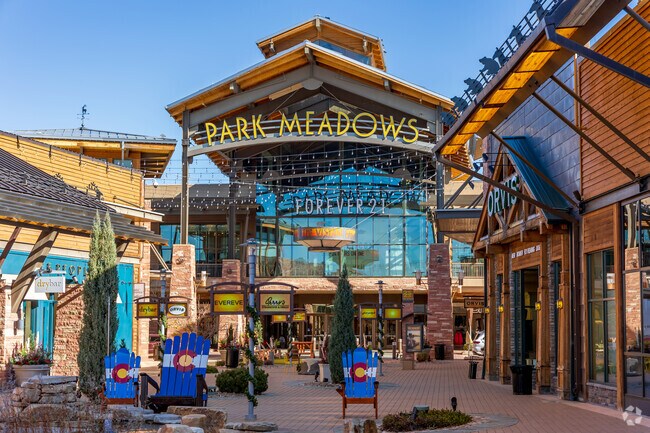 Park Meadows Mall is one of the area's top attractions near Walnut Hills.