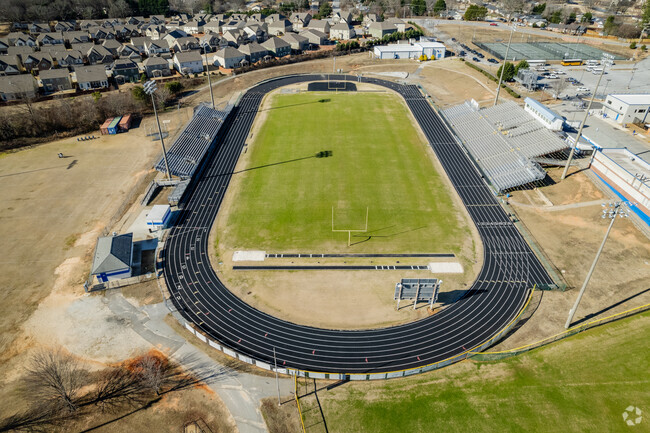 Racetrack at Eastside High School