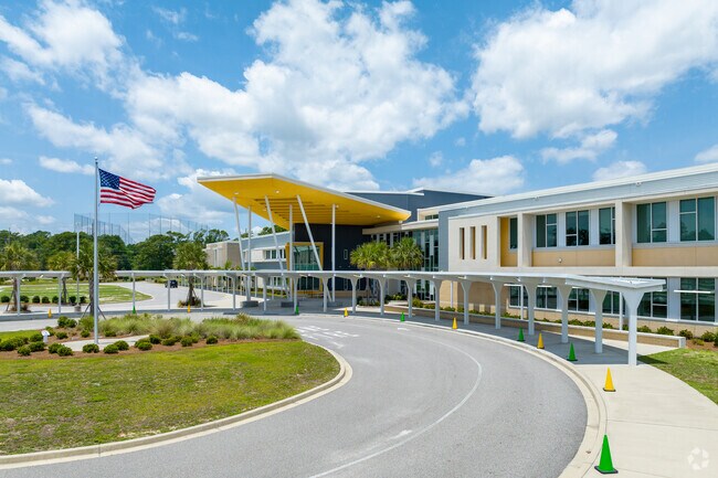 Myrtle Beach Middle School serves many students in Seagate Village.