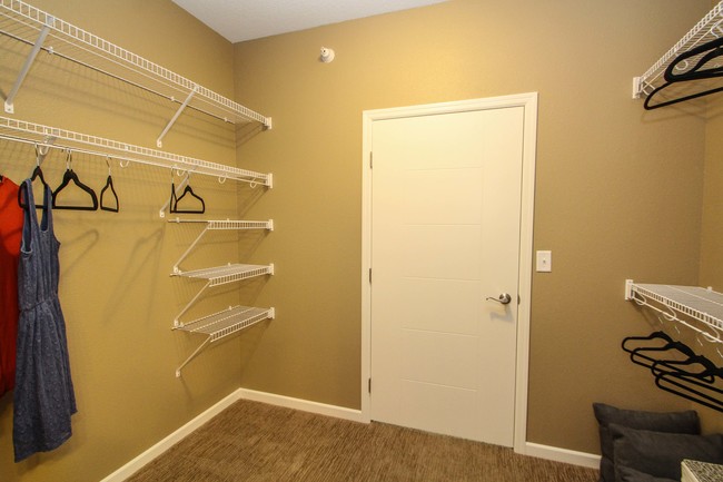 The Monroe master closet