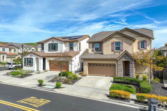 Spanish Colonial Revival homes in Positano often have 2 car garages.