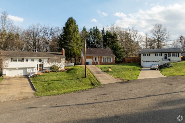 Split Level and Cape Cod - style homes can be found on the streets near downtown Canal Fulton, Ohio.