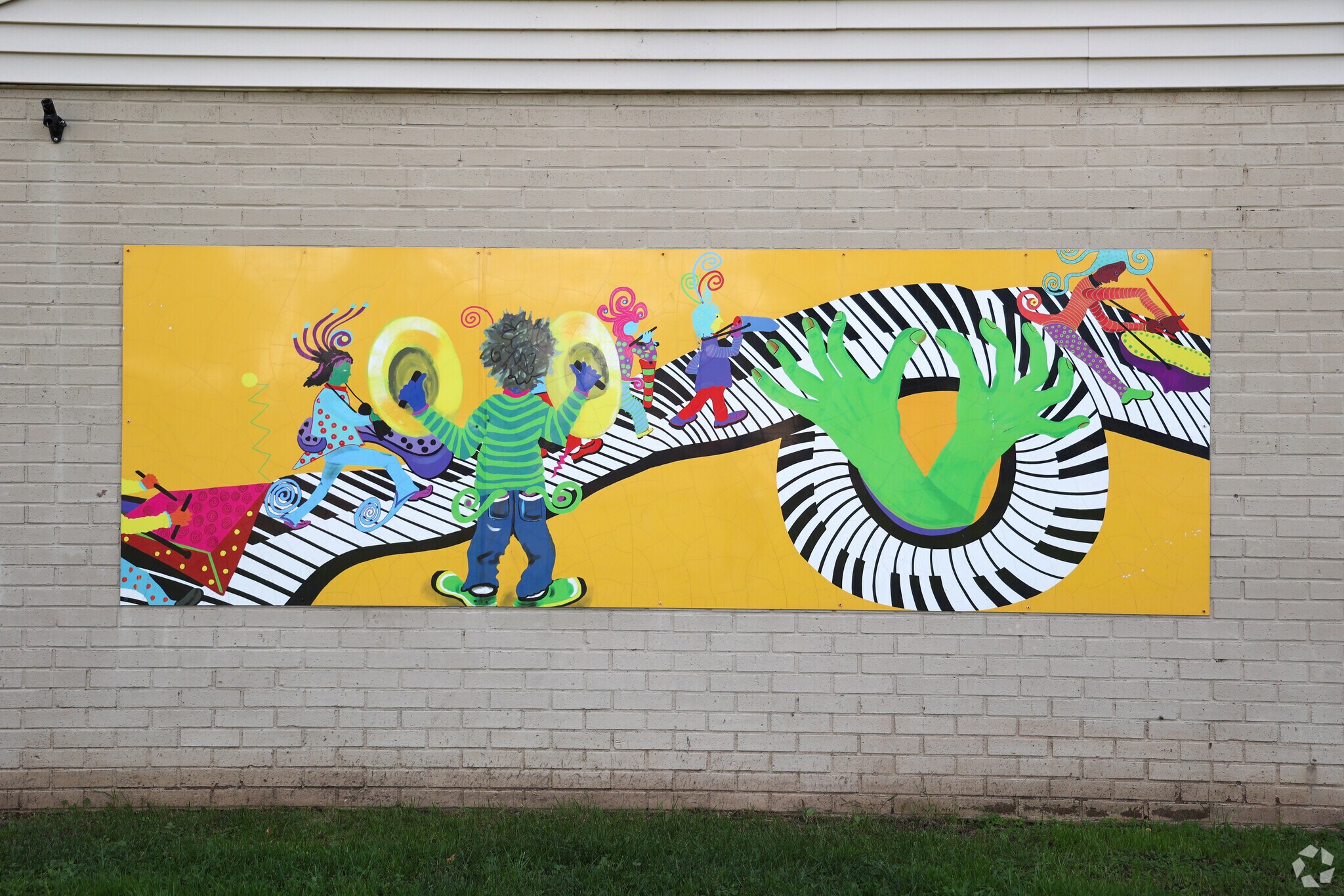 Murals are lovely in Manchester.