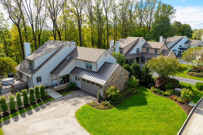 Carriage homes and townhomes are available across Easttown.