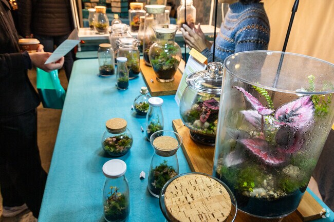 Many unique gifts can be found at the Harvard Square Holiday Fair.