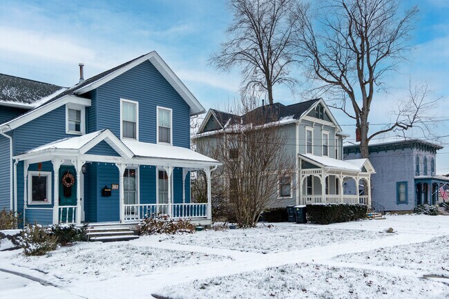 Older houses in Historic Perkins offer fixer-upper opportunities for new homeowners.