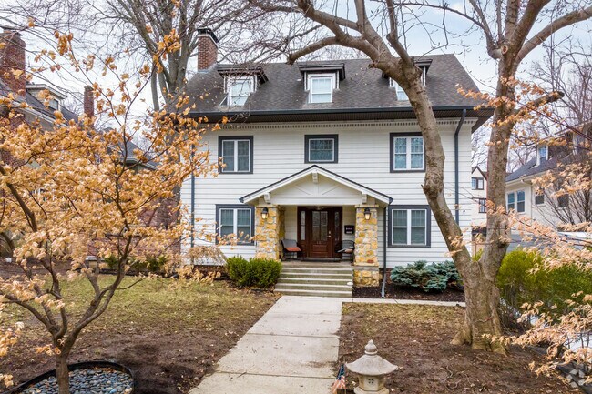 Arts & Crafts style homes in Morningside often have front porches.