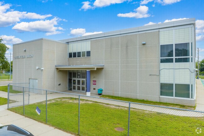 Greenfield Union Elementary-Middle School in Detroit is just north of 7 Mile road.