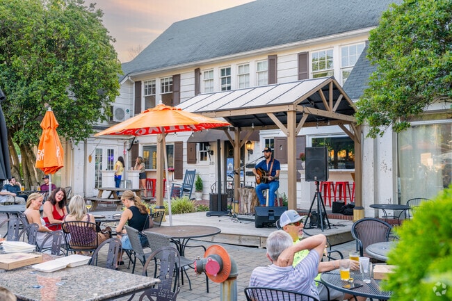 William Seymour performs some country music at Fork in the Alley in South Roanoke.