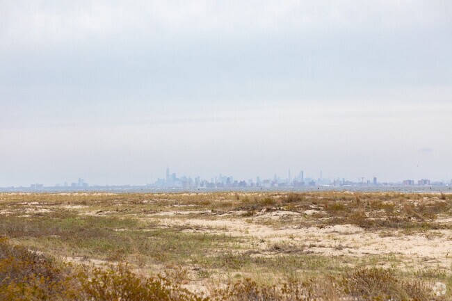 From the northernmost Sandy Hook beaches near Sea Bright, visitors can enjoy sweeping views of the Atlantic and New York City skyline.