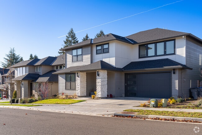 You’ll find large luxury contemporary homes in the Bull Mountain neighborhood.